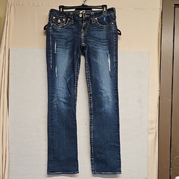TRUE RELIGION DISCO BILLY LOW RISE JEANS BFPM-06-172 - Picture 1 of 13